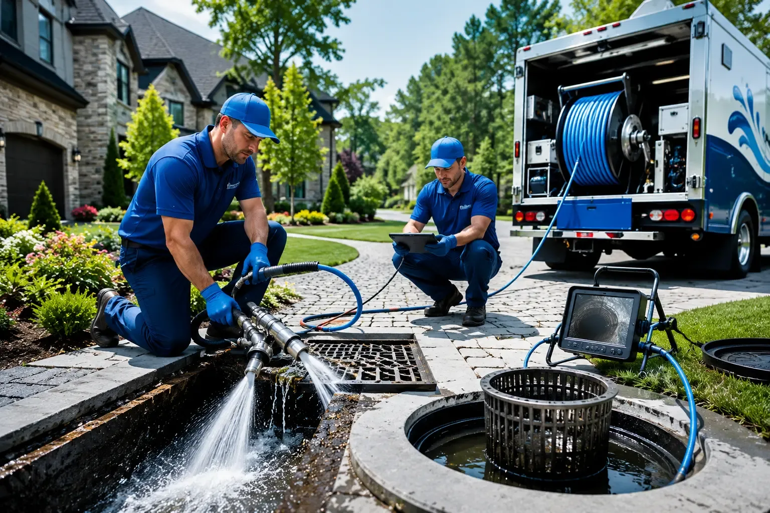 Local outdoor drain cleaning professionals in Bunkie, LA